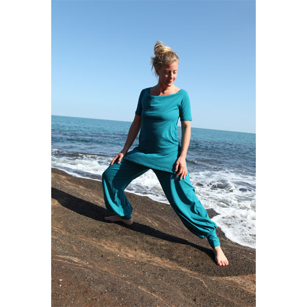QCEMENI Pantalon de yoga pour femme - Couleur unie - Taille haute -  Élastique - Pantalon de sport confortable et décontracté : : Mode